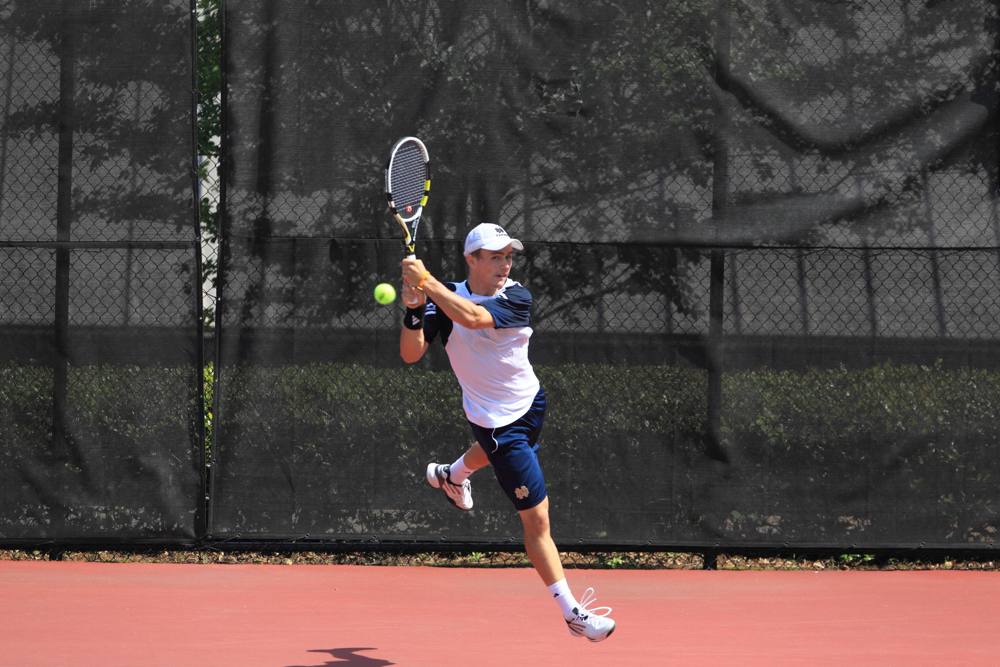 No. 29 Irish Welcome No. 17 Illinois To Eck For Key National Matchup Junior Greg Andrews won at one singles and one doubles Sunday at Wisconsin.