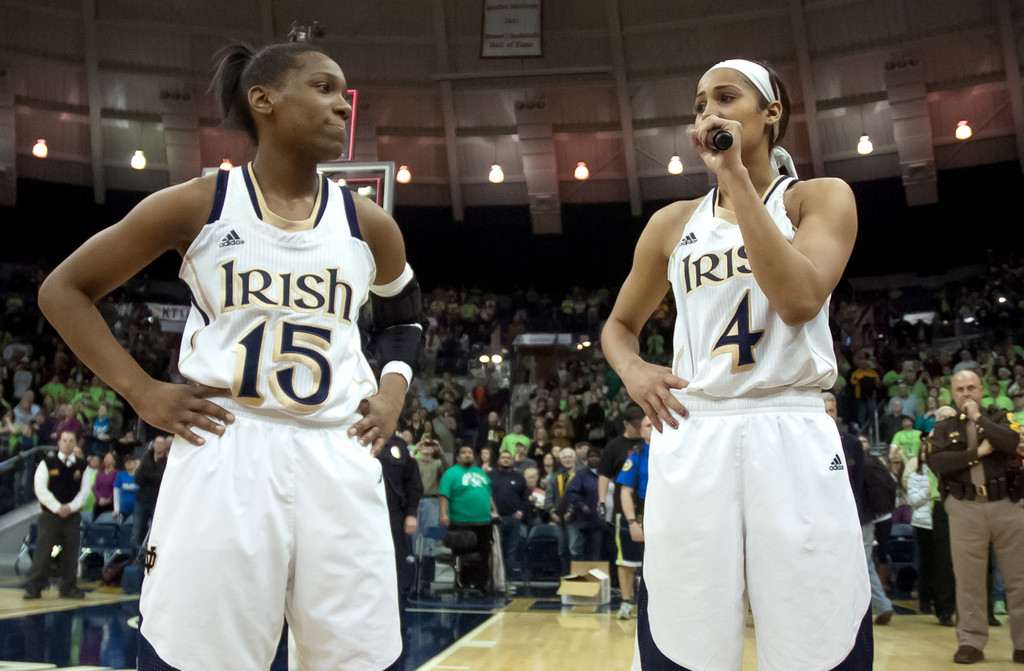 03-04-2013 Notre Dame Women's Basketball vs Connecticut