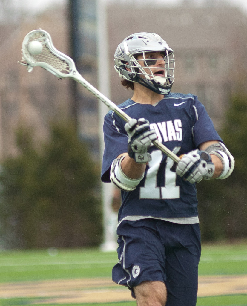 #4 Notre Dame Fighting Irish Men's Lacrosse vs Georgetown Hoyas on 04-14-2013