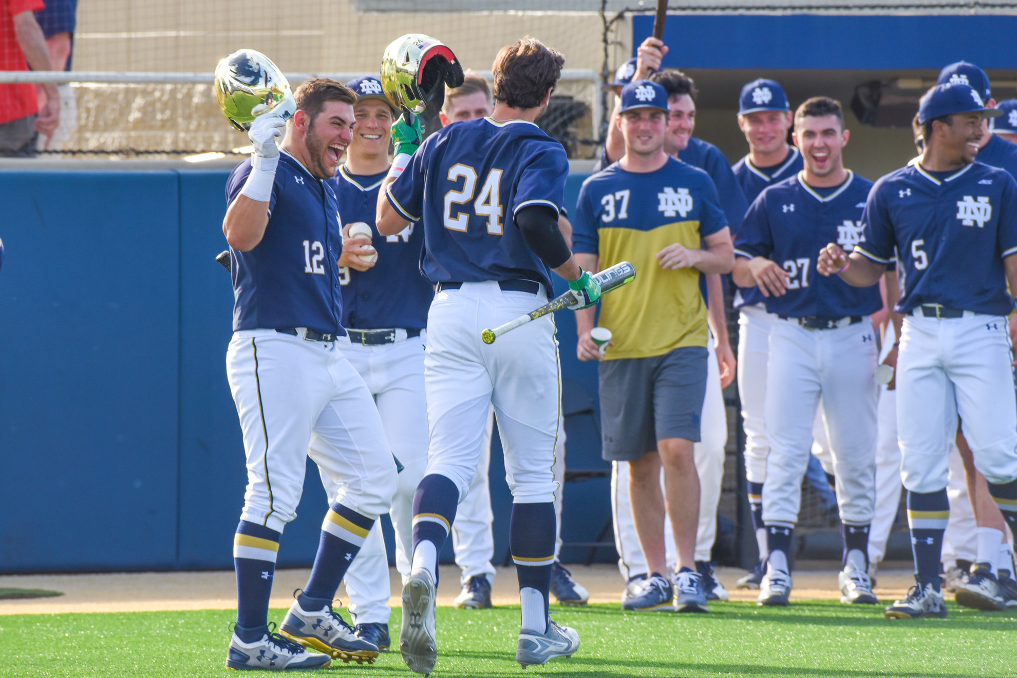 Irish Offense Explodes in 14-4 Win Irish Offense Explodes in 14-4 Win