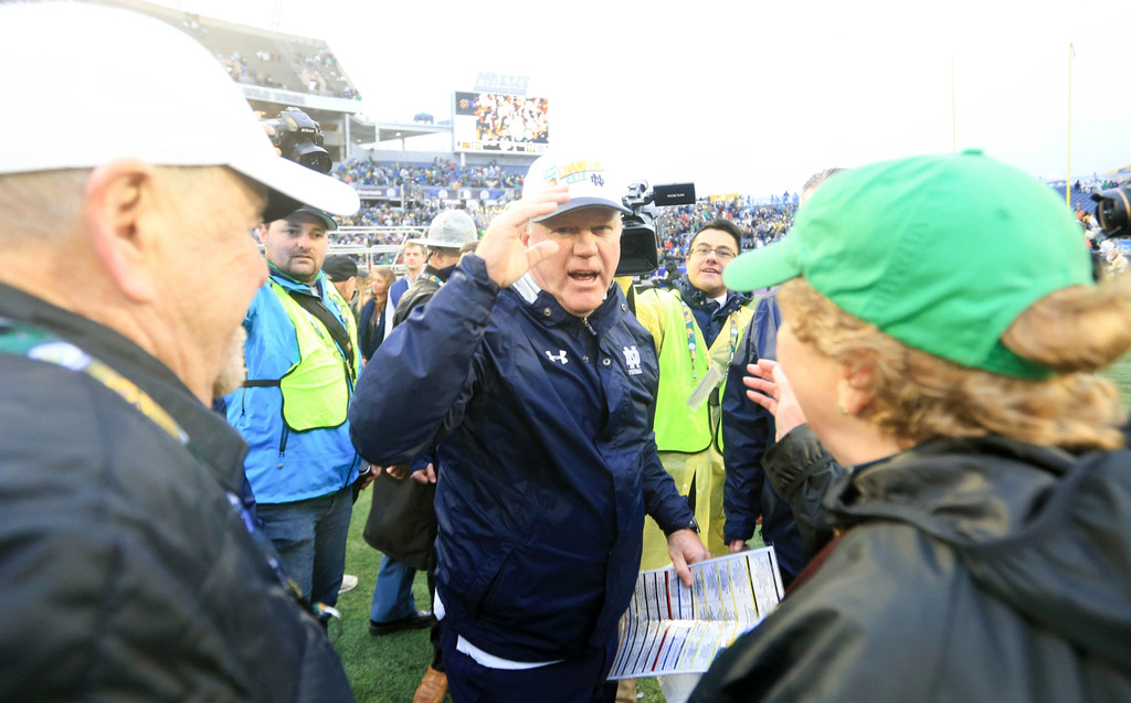 Notre Dame vs. LSU (USATSI)
