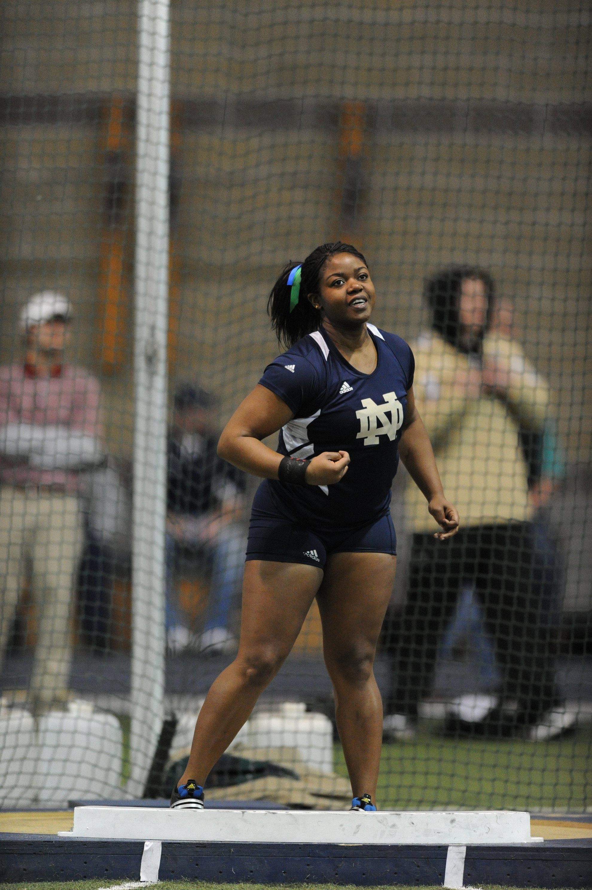 Notre Dame Track And Field Is Relay Ready Senior Rudy Atang