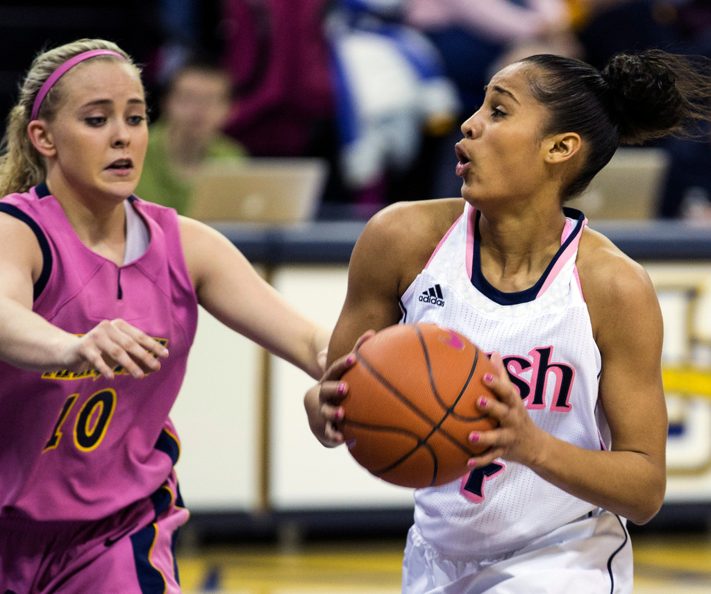 No. 2 Notre Dame easily handles Marquette 87-49 (AP)