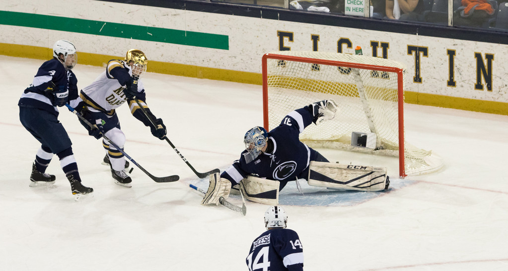 No. 1 Notre Dame Hockey vs. Penn State, Big Ten Tournament Semifinal
