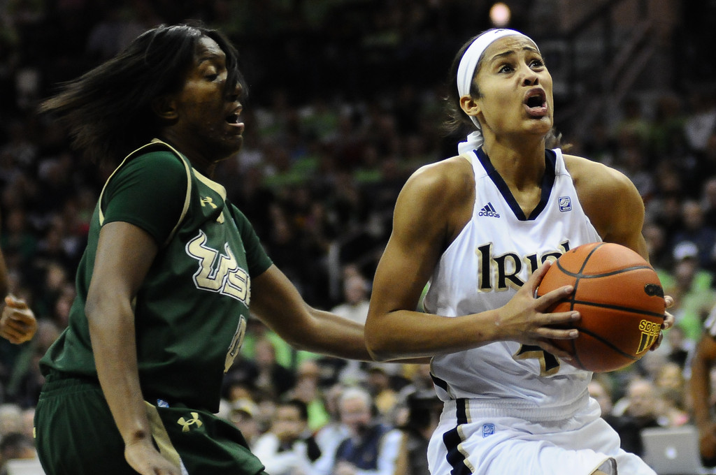 ND Women's Basketball vs USF - 2/25/12