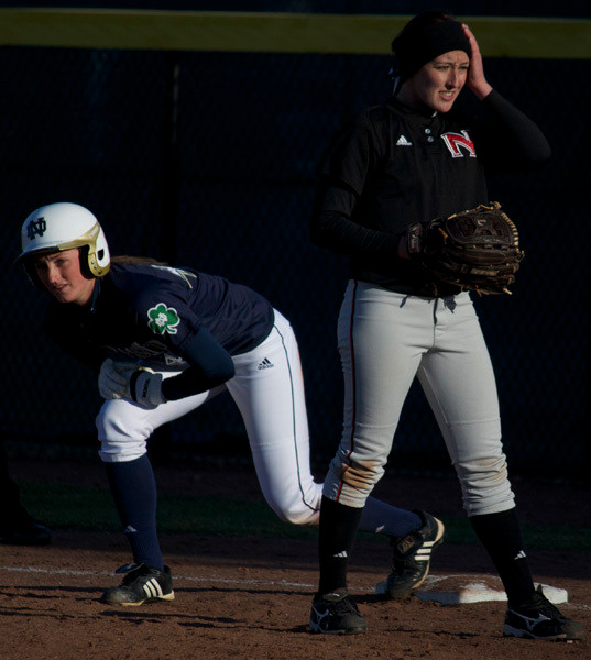 Notre Dame and Northern Illinois Battle In South Bend