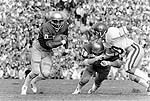 Catching Up With… Jerome Heavens , the fifth all-time leading rusher in Notre Dame history, still holds the freshman single-game rushing record (148 yards vs. Georgia Tech in 1975). In his rookie season, he rushed for 756, a mark that stood until current Irish junior Darius Walker eclipsed the record in 2004.