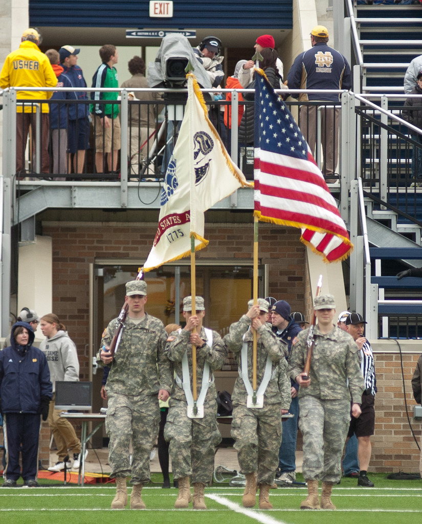 #4 Notre Dame Fighting Irish Men's Lacrosse vs Georgetown Hoyas on 04-14-2013