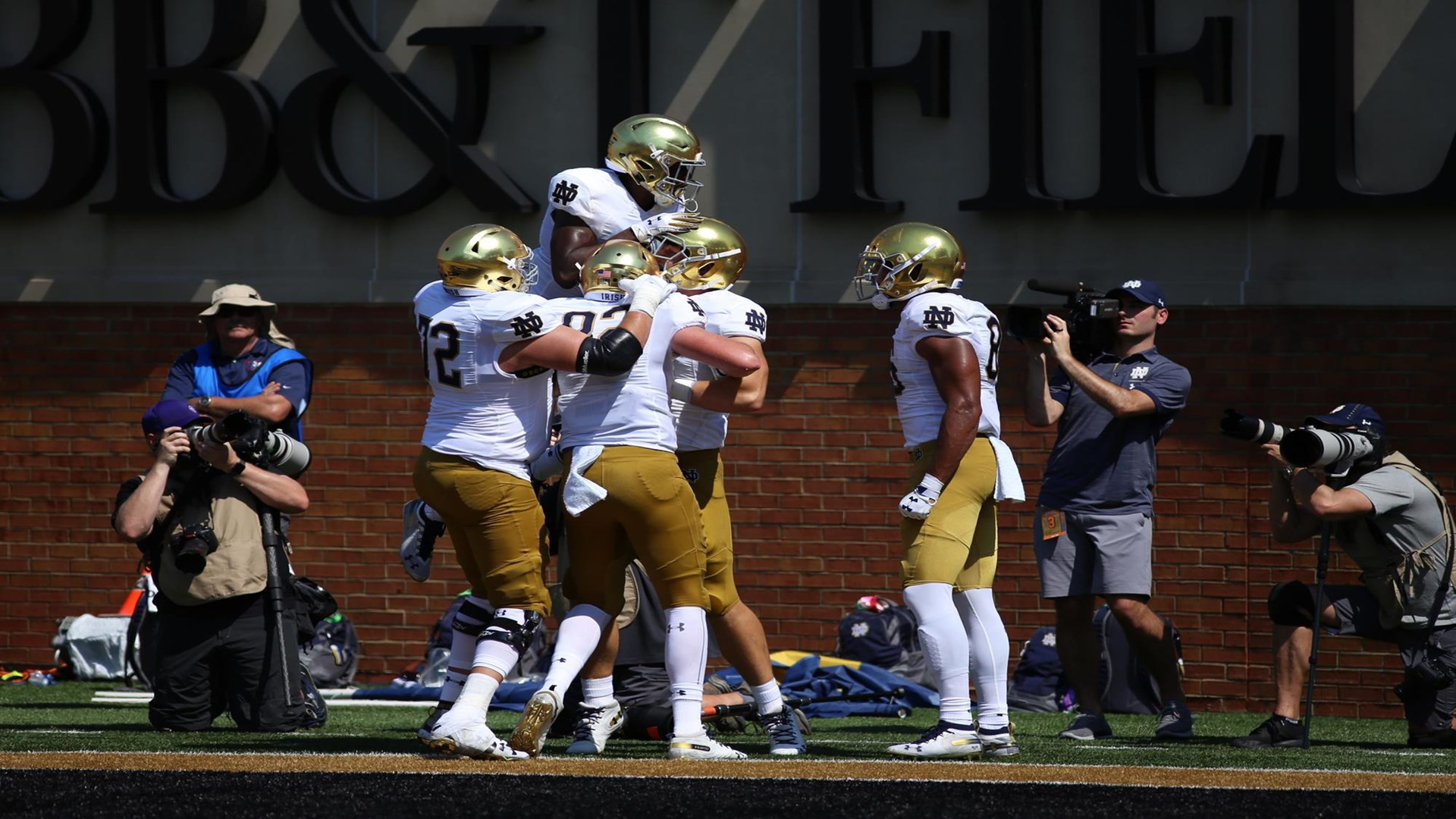 No. 8 Irish Take Down Demon Deacons 56-27 TD against Wake