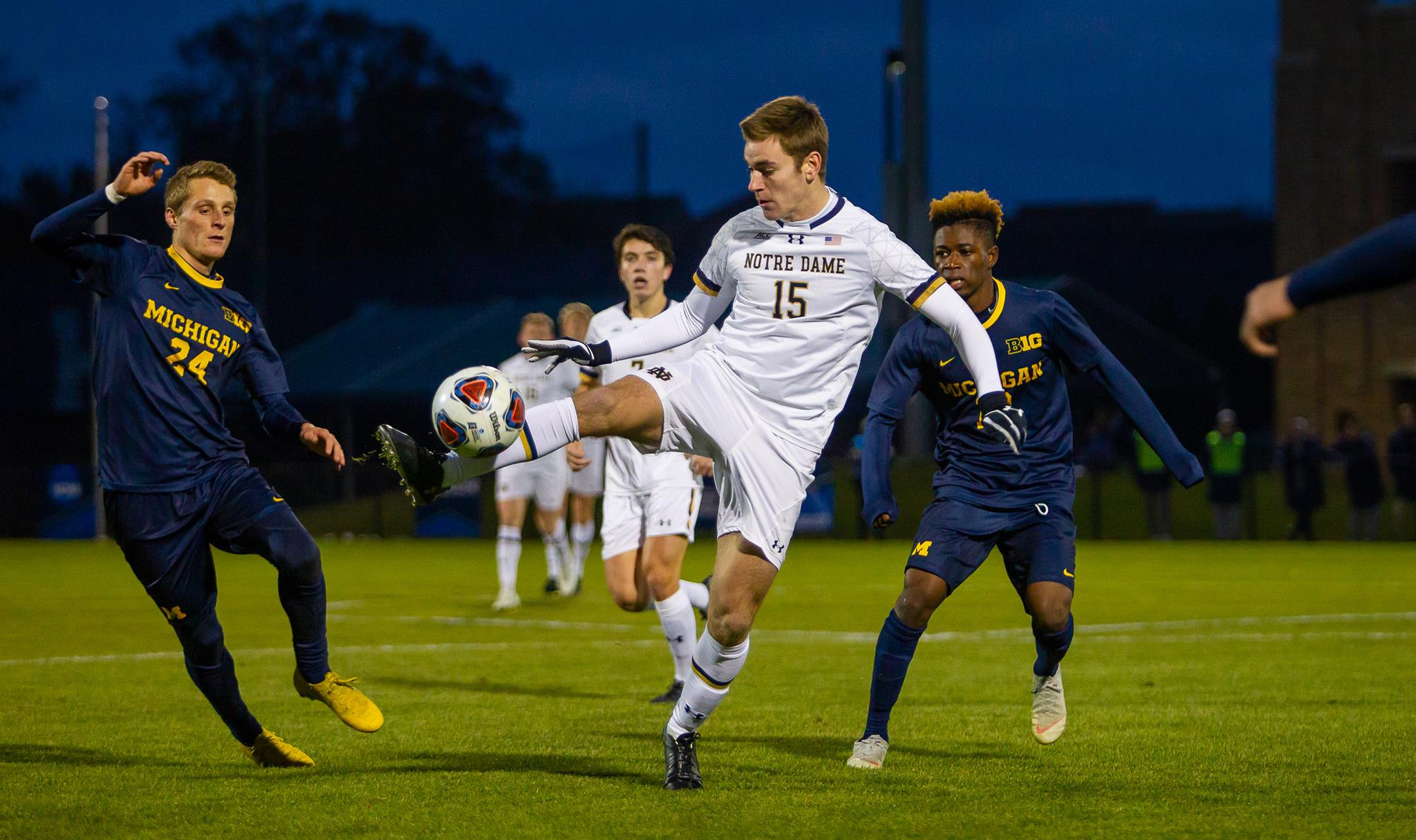 Irish Host Cavaliers On Sunday With NCAA Quarterfinal On The Line Aiden McFadden vs. Michigan (11-18-18)