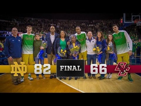 Top Moments - Notre Dame Men's Basketball vs. Boston College