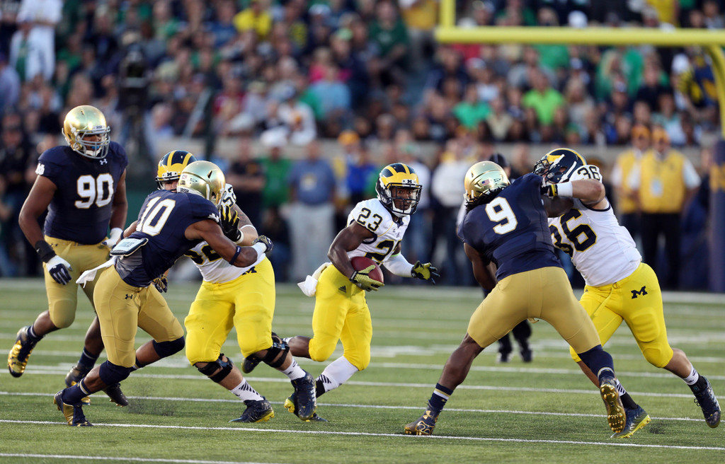 No. 16 Notre Dame vs. Michigan