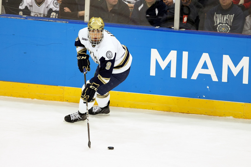Irish Top New Hampshire 2-1 in NCAA Quarterfinals (AP)