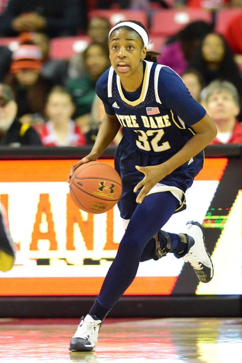 Jewell Loyd set new career highs with 31 points and six assists in Monday's 87-83 win at No. 8/6 Maryland.