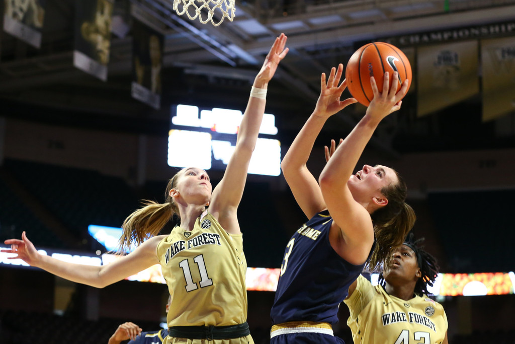 ND WBB vs. Wake Forest (USATSI)