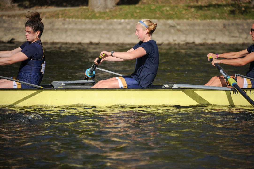 No. 14 Notre Dame makes its first appearance at the Big Ten/ACC Double Dual this weekend at Griggs Reservoir in Columbus, Ohio