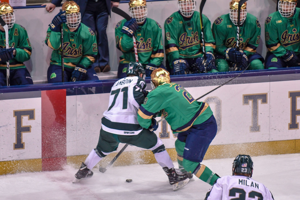 No. 3 Notre Dame Hockey vs. Michigan State, Game 2