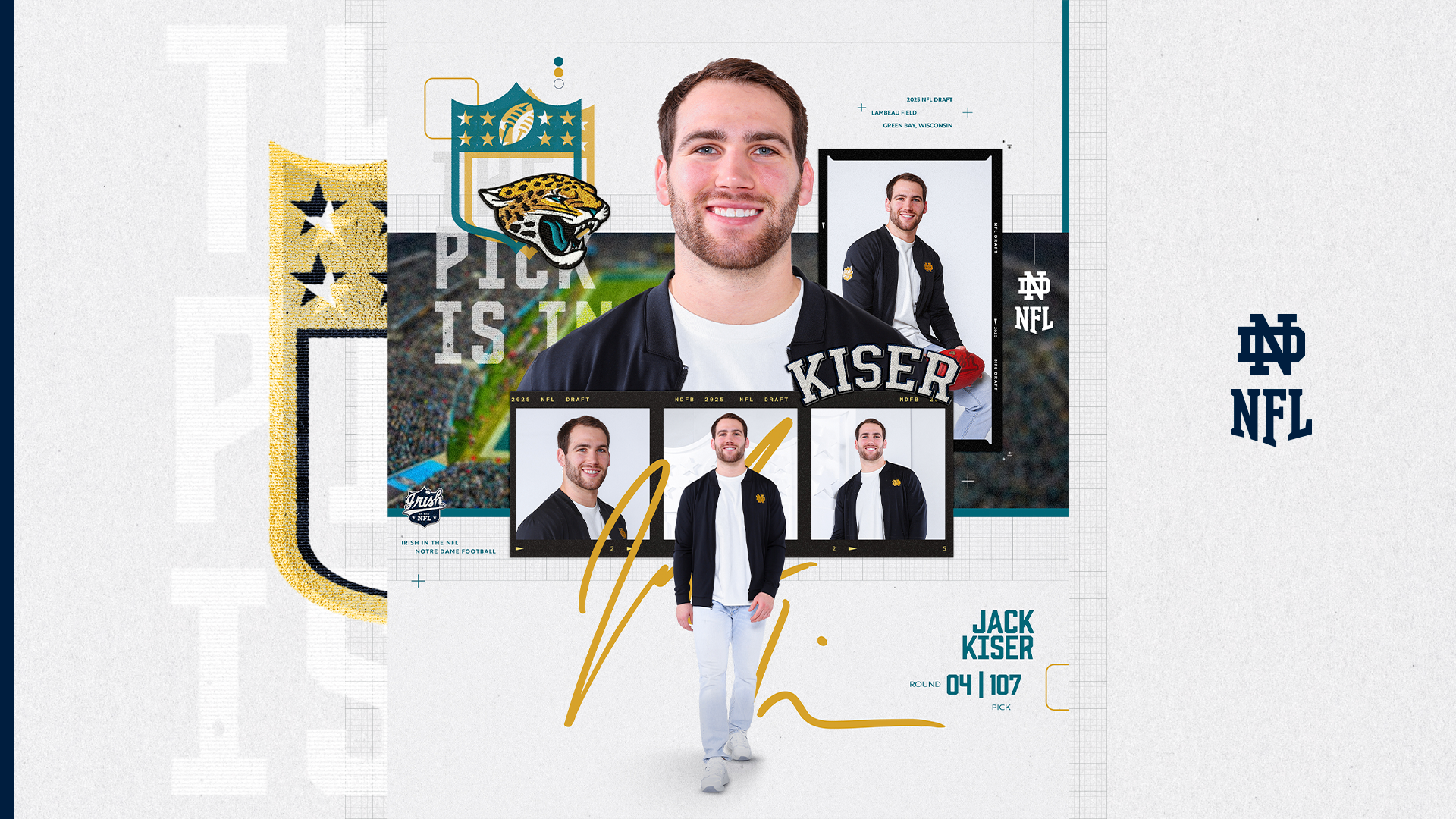 Jack Kiser Selected 107th Overall In NFL Draft By Jacksonville Jack Kiser Selected 107th Overall In NFL Draft By Jacksonville