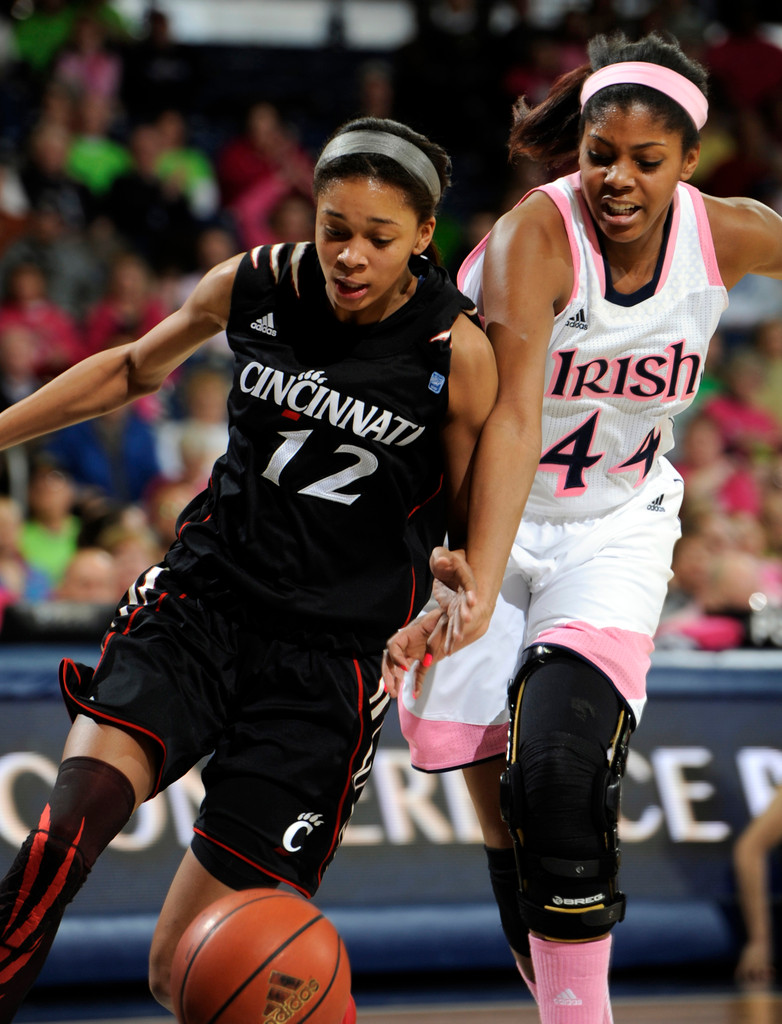 No. 2 Irish Rout Cincinnati, 64-42 (AP)