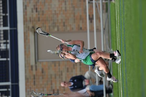 Kaitlyn Brosco, fresh off her first hat trick of the 2012 season, hopes to continue the early season roll for the Irish in Saturday's match against Boston University.