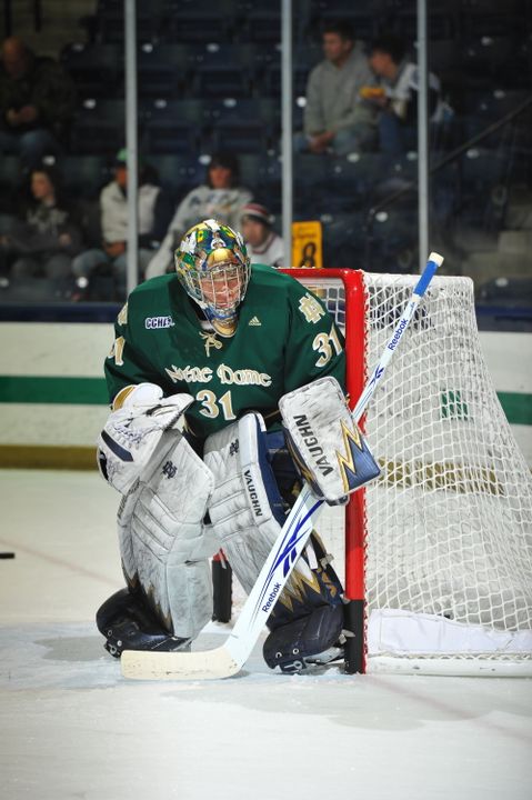 Junior goaltender Joe Rogers received the 2013 Terry Flanagan Award that honors a player for perseverance, dedication and courage while overcoming adversity.