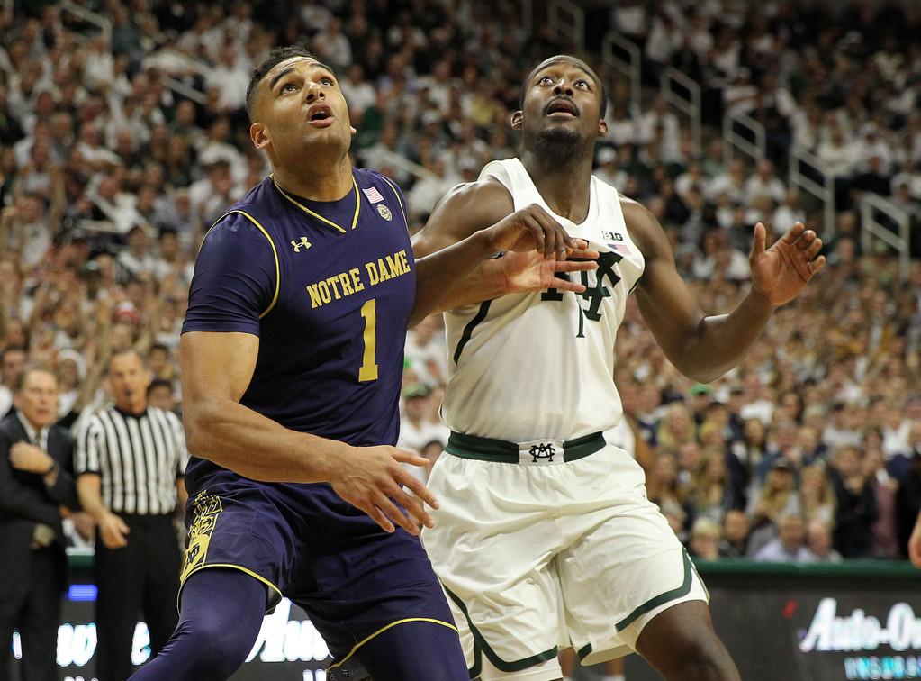 ND Men's Basketball at Michigan State (USATSI)