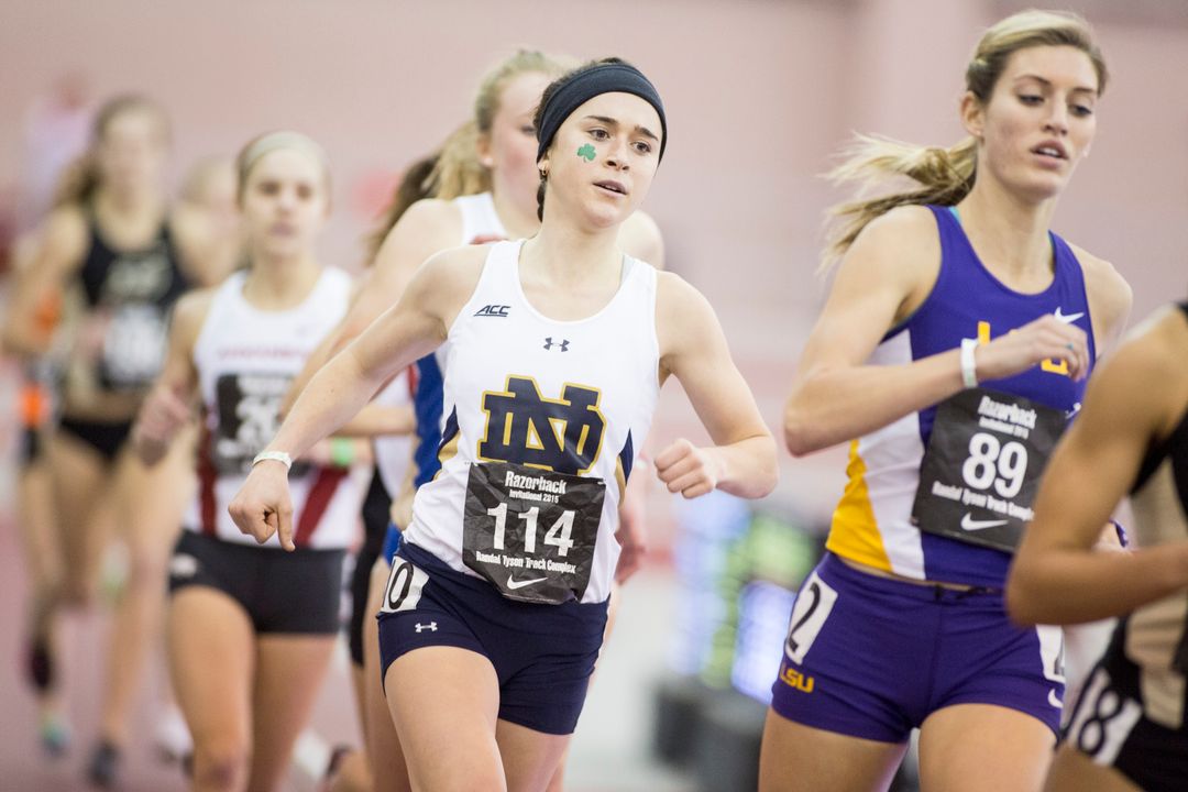 Molly Seidel claimed her first ACC title in the 5,000 meters on Friday at the conference indoor championships.