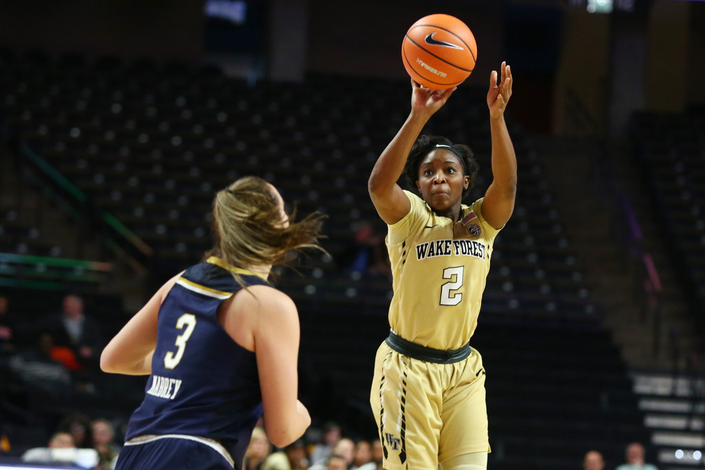ND WBB vs. Wake Forest (USATSI)