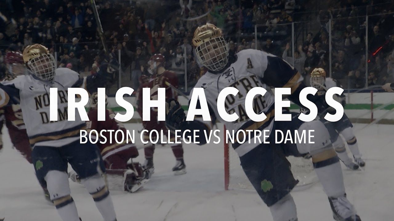 IRISH ACCESS - Notre Dame Hockey vs Boston College