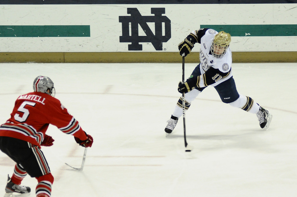 Notre Dame Hockey vs Ohio State on March 3, 2012