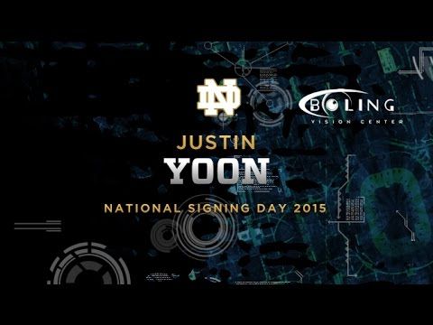Justin Yoon - 2015 Notre Dame Football Signee