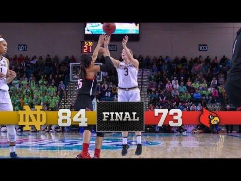 Top Moments - Notre Dame Women's Basketball vs. Louisville