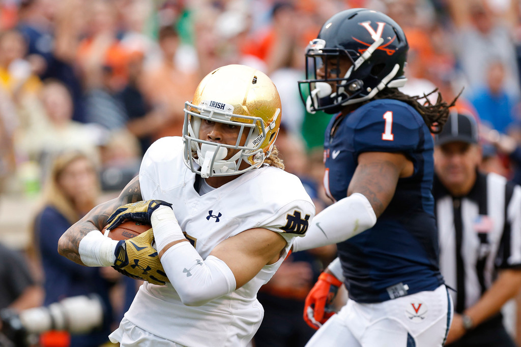 Notre Dame 34, Virginia 27