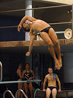 Six Irish Divers Head To Ohio State For NCAA Zone C Meet Senior Sam Stoner and five of his Irish teammates will trek to Columbus, Ohio, for the 2008 NCAA Zone C Diving meet this weekend.