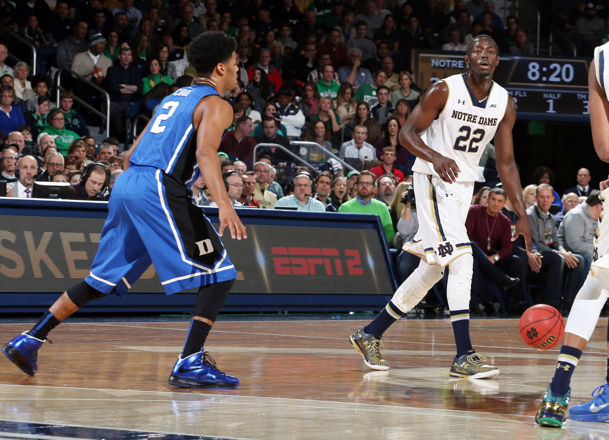 #10/10 Notre Dame Bound For Boston College Jerian Grant has topped the 20-point plateau in each of the last two games while playing all 40 minutes in both contests.