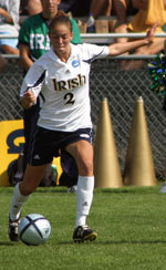 Hanks Scores In Overtime At Rutgers (1-0), As 7th-Ranked Irish Continue To Dominate The Run Of Play Kerri Hanks scored in overtime at Rutgers for her 17th goal of the season.
