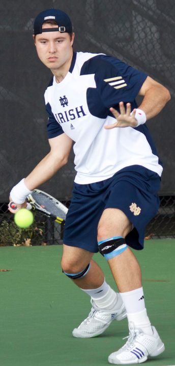 Sophomore Billy Pecor won the Group C singles title at the Gopher Invitational.
