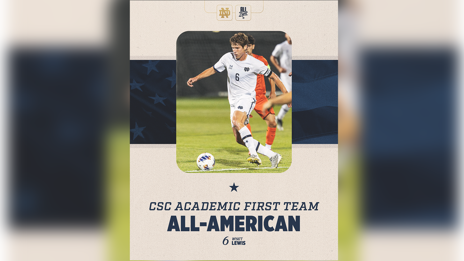 Wyatt Lewis Named First Team Academic All-American Wyatt Lewis Named First Team Academic All-American