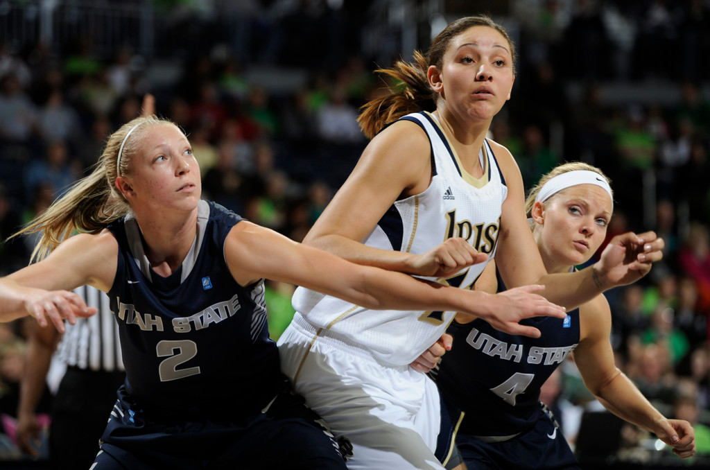 No. 5 Irish Rout Utah State, 109-70 (AP)