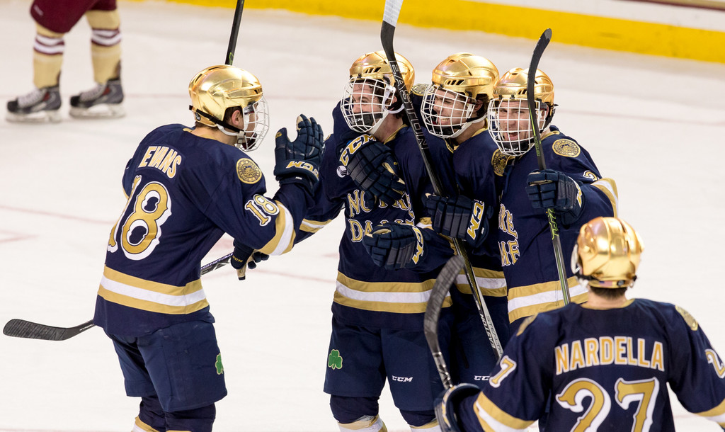 Notre Dame Defeats Boston College 4-3 (Dec. 10, 2015)