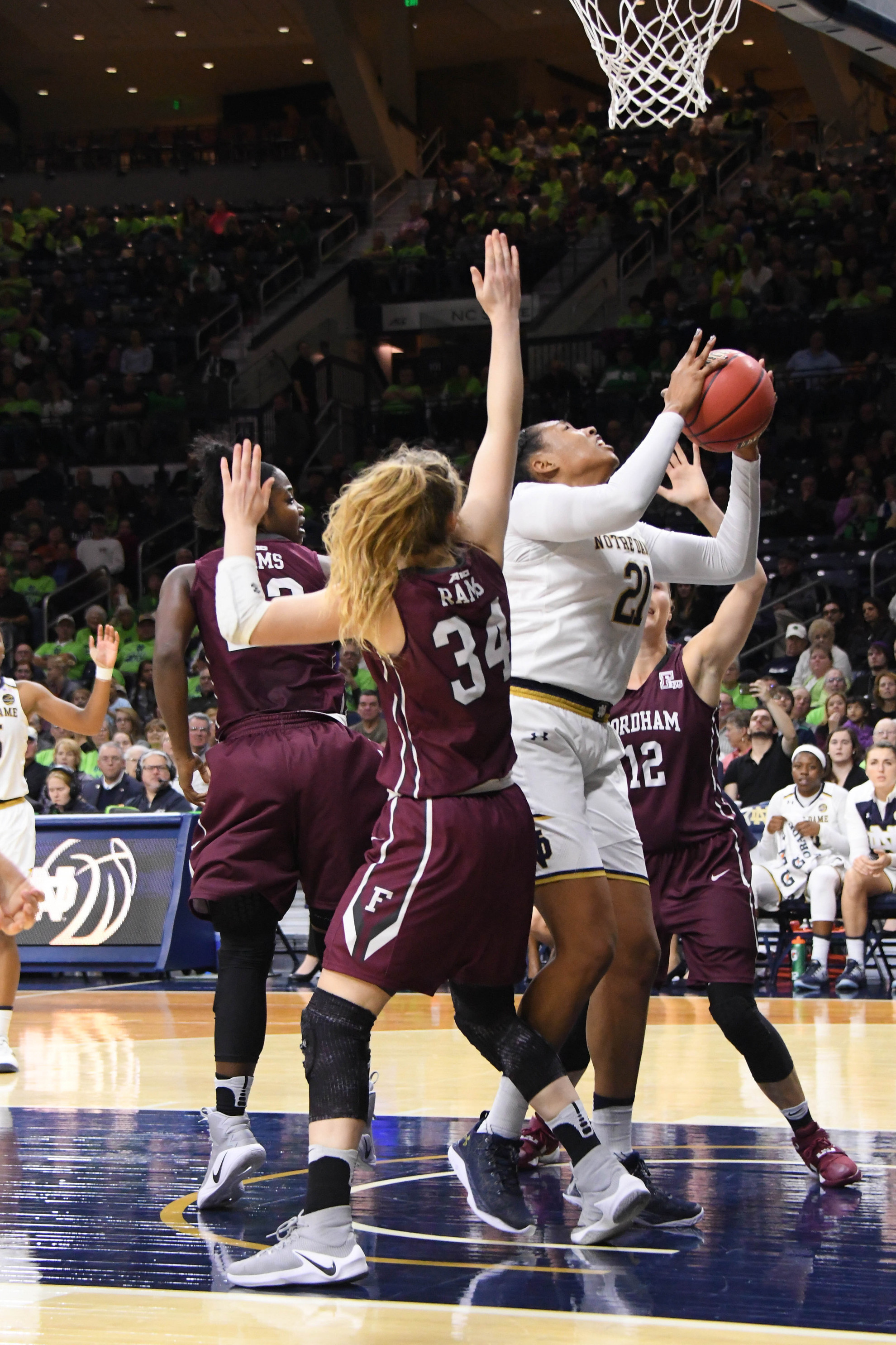 #1/2 Irish Advance to WNIT Semifinal #1/2 Irish Advance to WNIT Semifinal