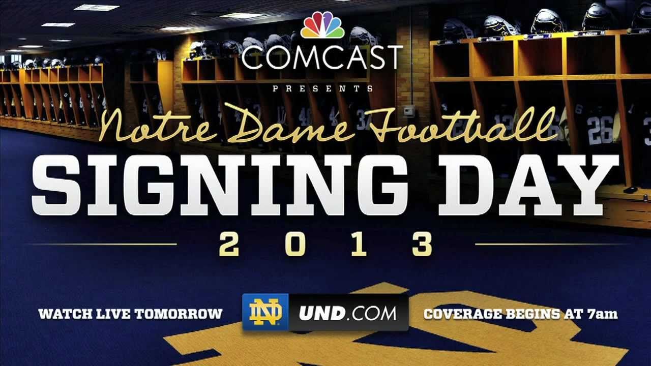 Domer Dan Compliance Cam - Signing Day Eve