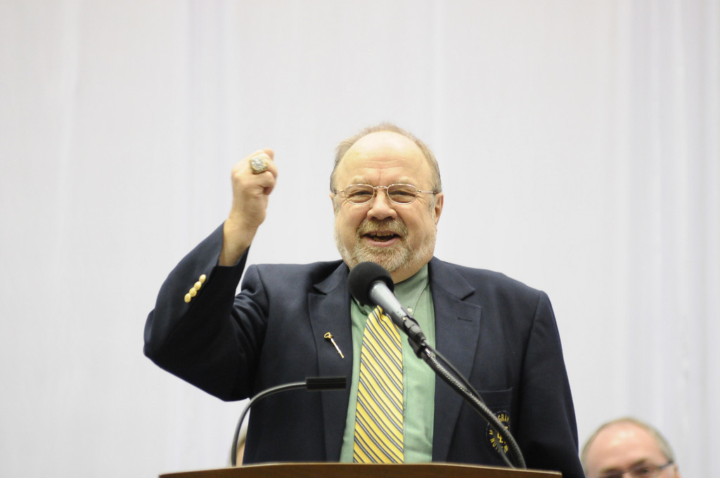 Notre Dame Fencing Dedication 10-20-2012