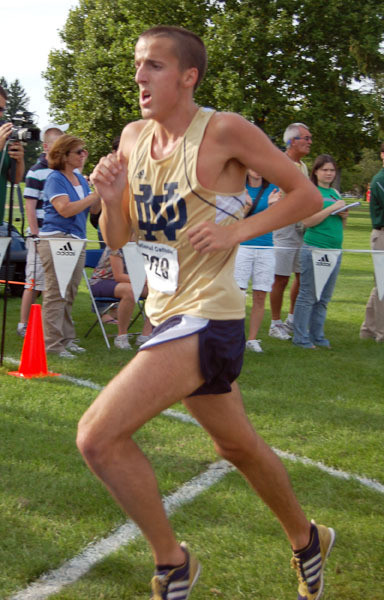 Irish Cross Country Men’s and Women’s Teams Take The Crown At Crusader Open Paul Springer won the Valparaiso Crusader Open in 19:34.