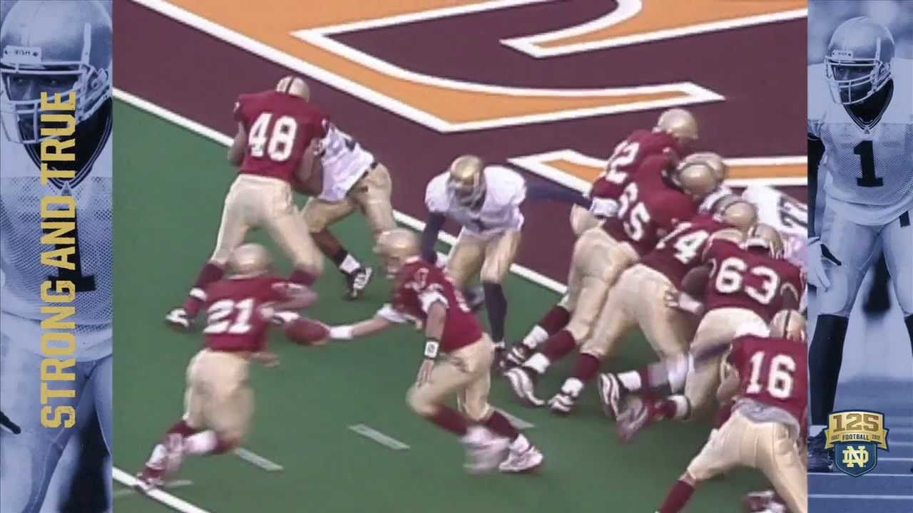 1998 at Boston College - 125 Years of Notre Dame Football - Moment #075