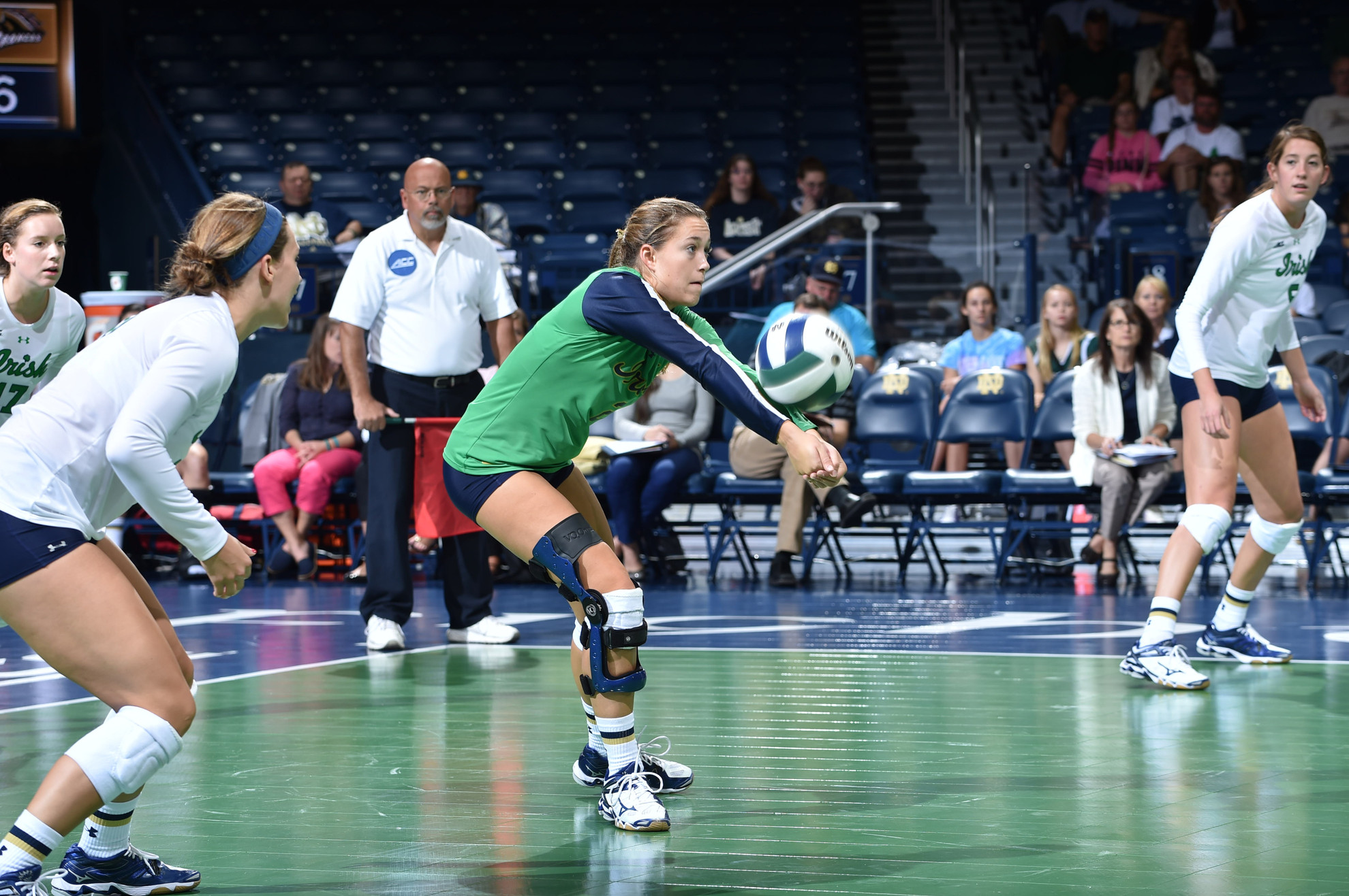Irish Welcome In Georgia Tech For Halloween Showdown Freshman libero Natalie Johnson had a season-high 23 digs in her last outing at Virginia.