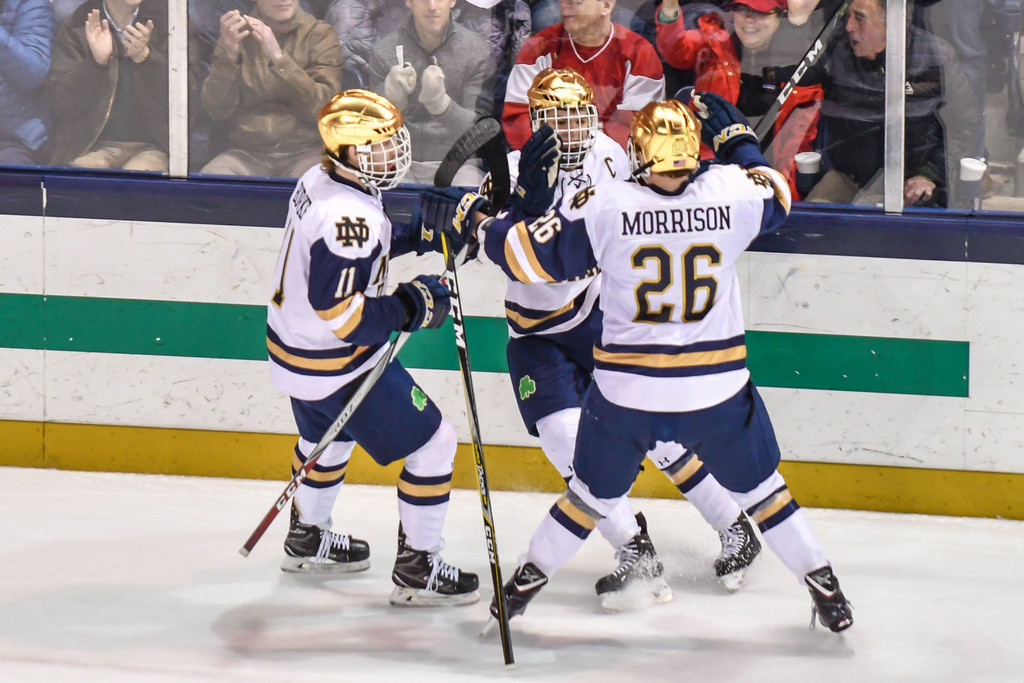 No. 1 Notre Dame Hockey vs. Wisconsin, Game 1