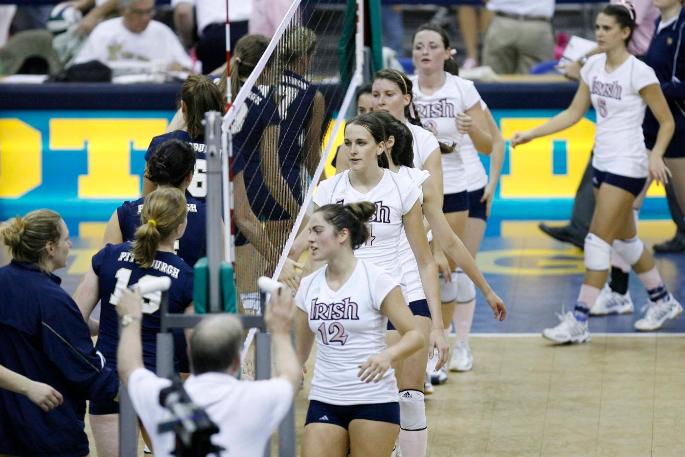 Notre Dame Heads To DePaul Thursday's match at DePaul will be followed by a trip to Long Beach State on Oct. 21.