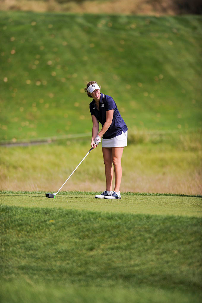 Irish Women’s Golf In Eighth Place After Two Rounds At Landfall Tradition Junior Talia Campbell tied for sixth to wrap up competition at the Bryan National Collegiate on Sunday.