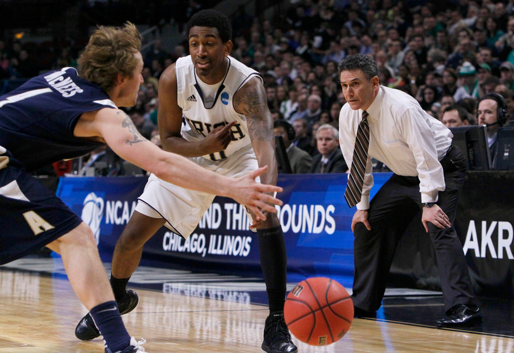No. 2 Seed Irish Roll Past Akron, 69-56 (AP)